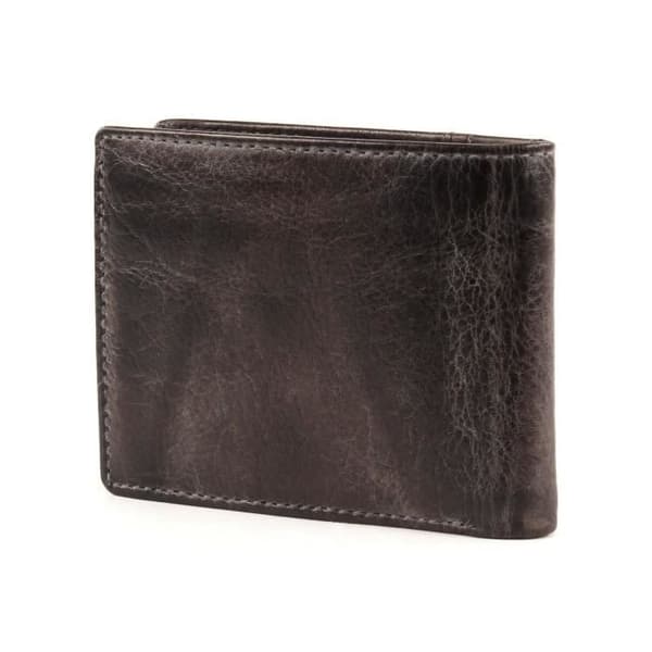 Camel active Melbourne Traverser plånbok svart – läder, 11 x 8,5 x 2 cm