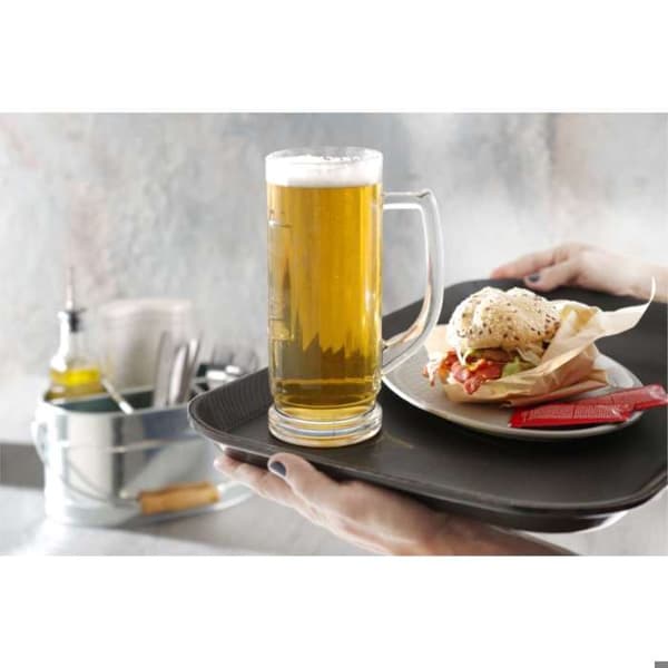 Rektangulär halkfri serveringsplatta 255x355 mm - Hendi