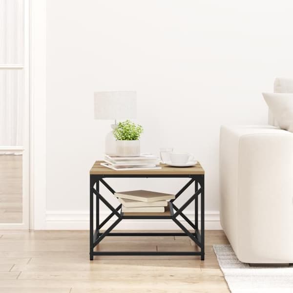 Låg bord - Ek - 51x50x40 cm - Rektangulär - Contemporary stil