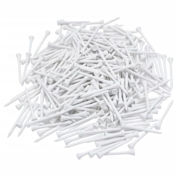Golftee 1000 st vita 83 mm bambu