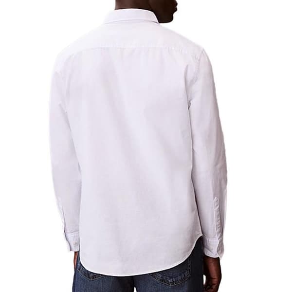 Vit Skjorta Herr Calvin Klein Jeans Oxfords