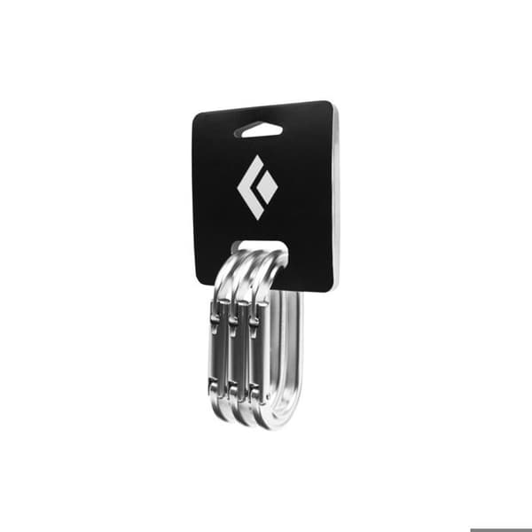 Symmetrisk karbinhake oval Black Diamond (x3)