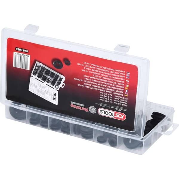 KS Tools Sortiment av gummiöglor 110 st
