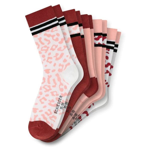 SCHIESSER Sockor Flicka - ,Förpackning om 5,5 Pack Barnsockor