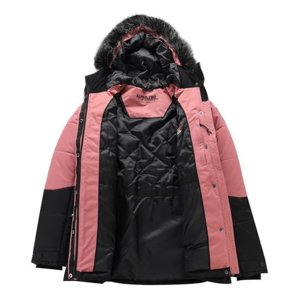 Damjacka - Alpine Pro - LJCB592429 - Rosa - Svart