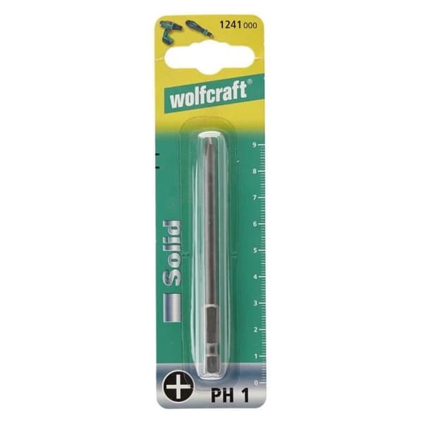 WOLFCRAFT 1 Solid lång bit 89 mm PH1