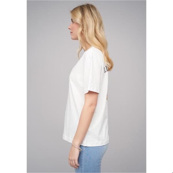 T-shirt dam Cloud5ive 77 Limoncello - vit