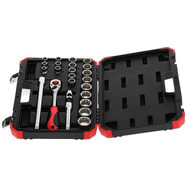 Gedore röd Socket set 1-2", 24 delar - 3300056