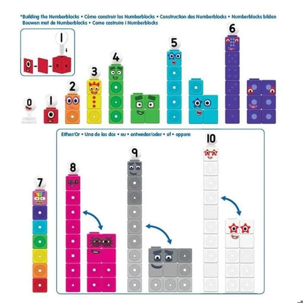 Lärresurser - Numberblocks "Math Link Cubes" Activity Kit
