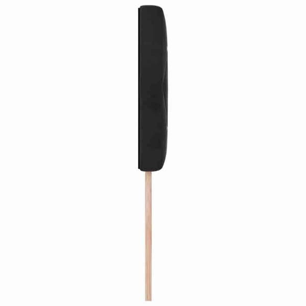 vidaXL Sänggavel Svart 90 cm Sammet 42007077