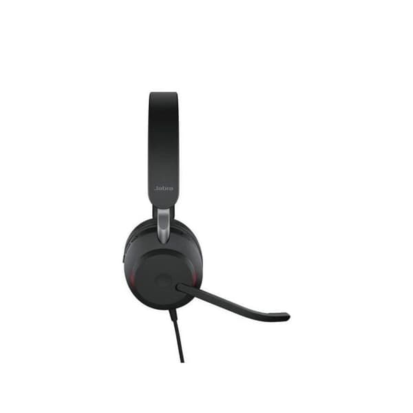 Microhörlurar - Jabra - Evolve2 40 SE UC - Trådad - USB-C - Stereo - Bullerdämpning