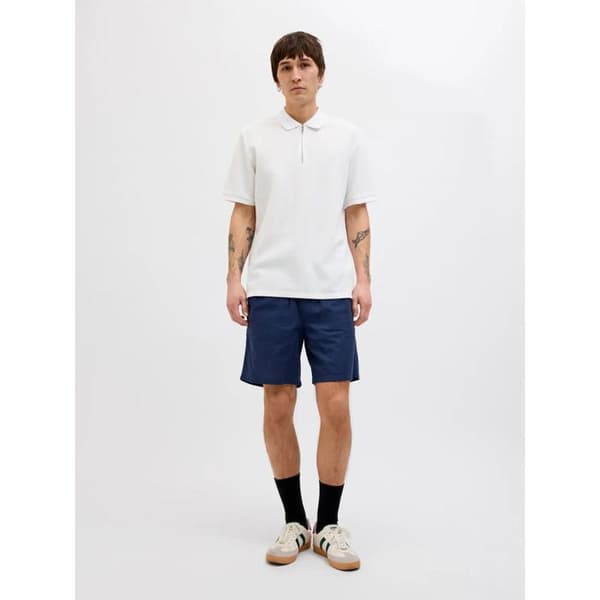 Jack & Jones Austin ziptröja - vit