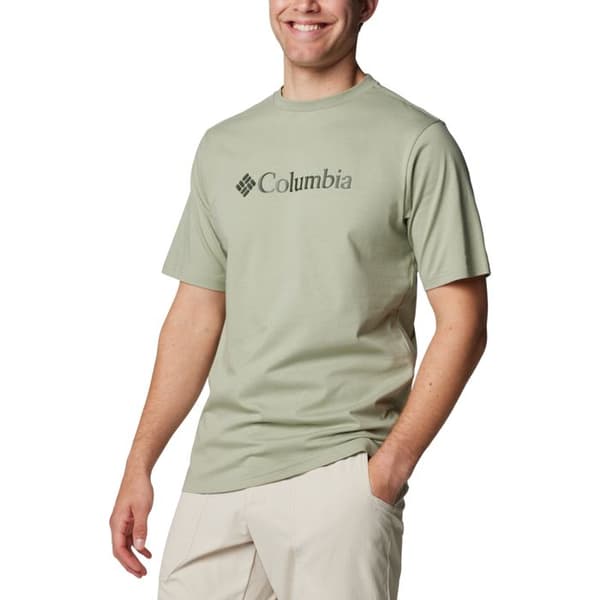 T-shirts Herr - Grön - Columbia CSC Basic Logo SS Tee