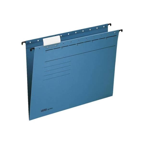 Leitz ALPHA Hängmapp A4 blå-19850035