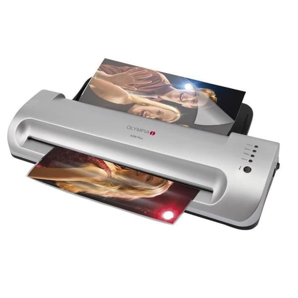 OLYMPIA A 296 plus, A4 varm- och kalllaminator