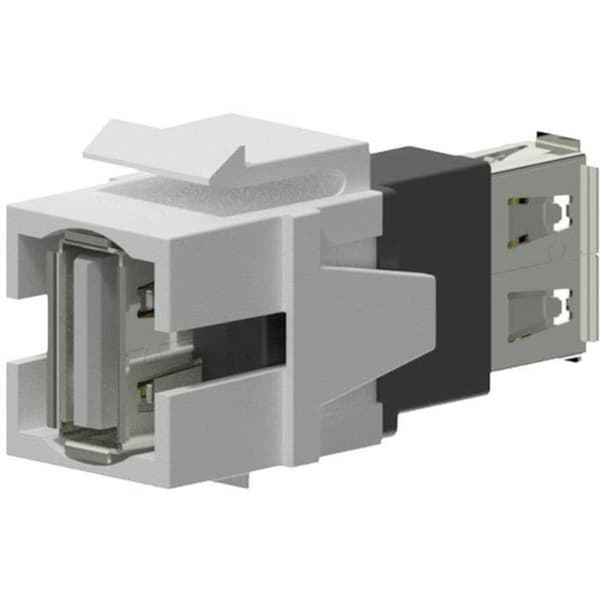 Procab VCK622/W Keystone USB A-A kontakt