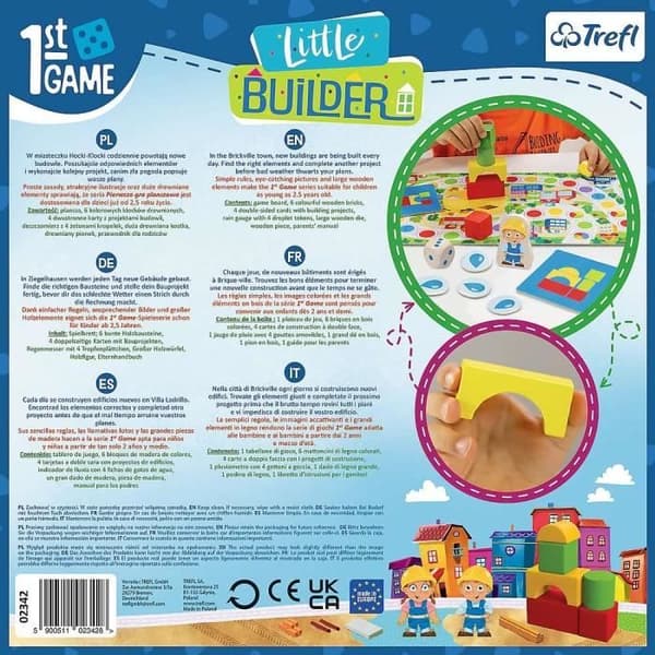 1st Little Builder brädspel