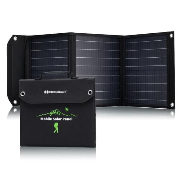Mobil solpanel med USB-port - 40w