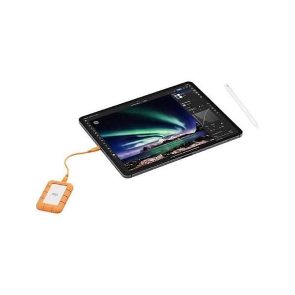LACIE Extern hårddisk Rugged Mini SSD USB3.2 Gen 2x2 2000Mbps - 4To STMF4000400