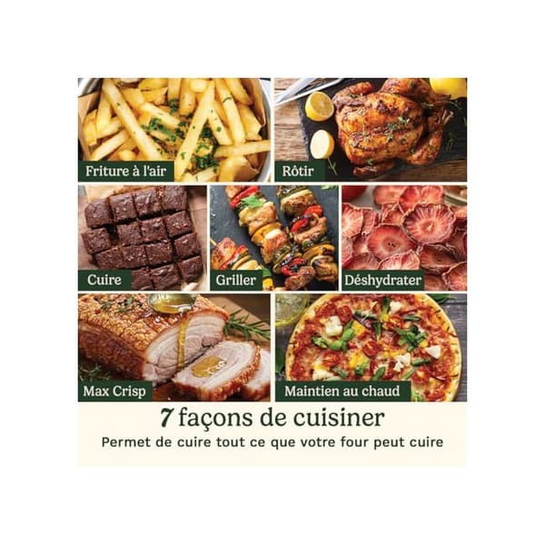 Cuisinart Fritös utan olja 2000w - AFS8OBLE