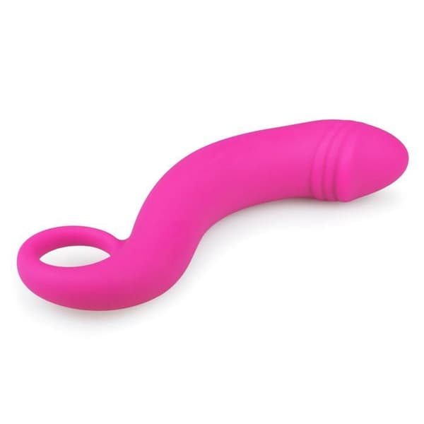 Böjd dildo