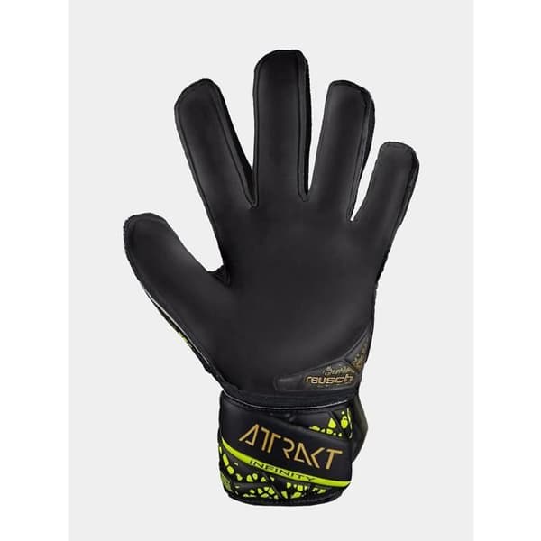 Gants målvakt fotboll Attrakt infinity fingerstöd junior - Reusch
