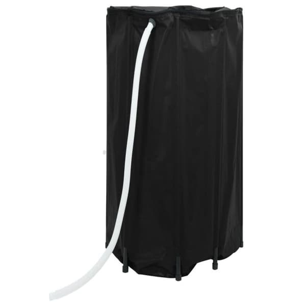 Vattentank med fällbar kran 380 L PVC