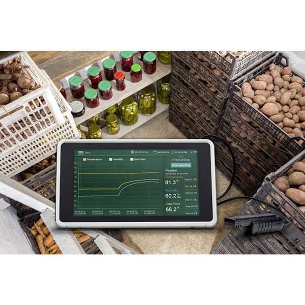 Extech RH550 Hygrometer 10% RH 95% RH Dataloggerfunktion, anti-mögel/daggpunktsdisplay