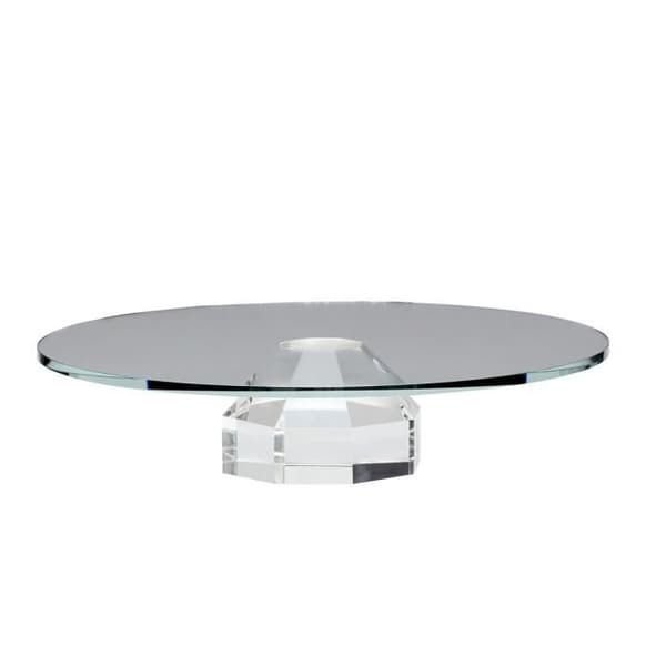 Hubsch Interior Gem bricka - transparent - 30x6 cm
