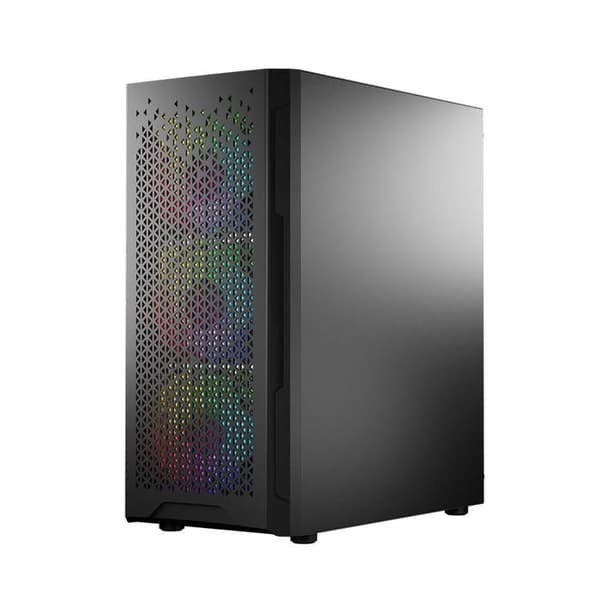 PC-chassi - sidopaneler Logic - AT-ARAMIS-10-0000000-0002 - ARAMIS ARGB MINIDI USB-3.0-chassi svart ()