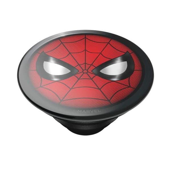 Telefonstöd PopSockets - PopGrip - Marvel Spider-Man ikon (Glänsande)