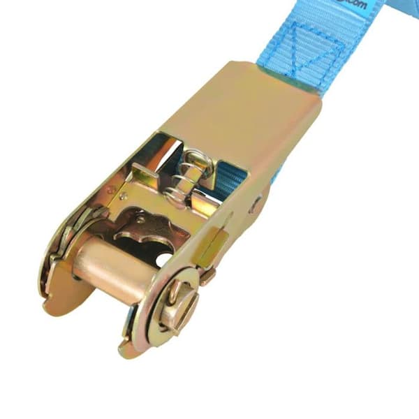 vidaXL Lastrem 4 st 0,8 ton 6 m x 25 mm Blå