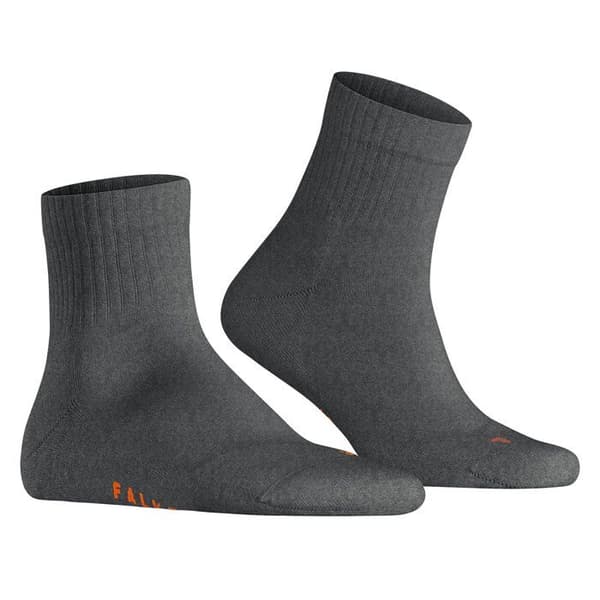 Strumpor - FALKE - Run Rib - Unisex - Bomull - Modern ribbad mudd