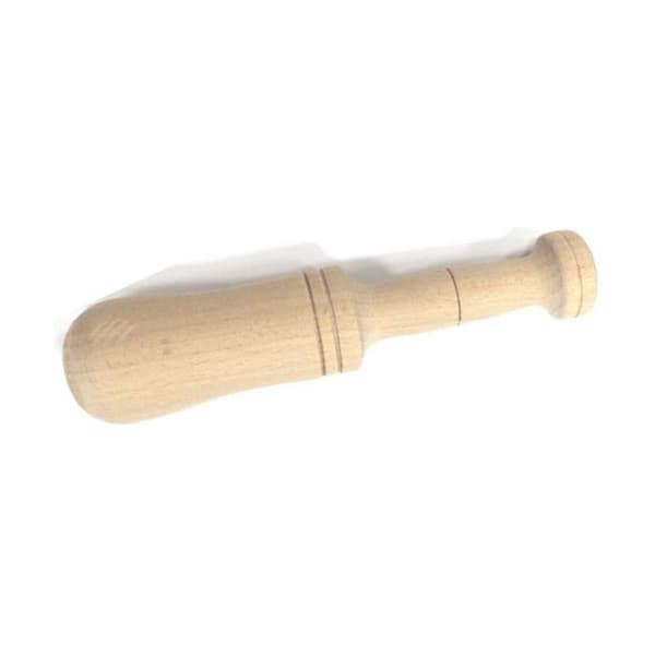 Mortel - Fackelmann - 30357 - Bokträ - 20 cm - Manuell krossare