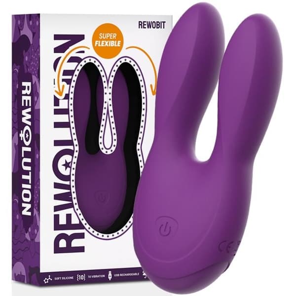 Stimulator - REWOLUTION - REWOBIT - Flexibel - Lila - Vuxen