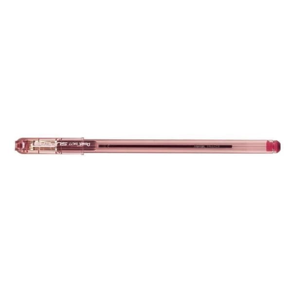 Kugelpenn - PENTEL - SUPERB BK77 - Röd - Fin - Påfyllningsbar