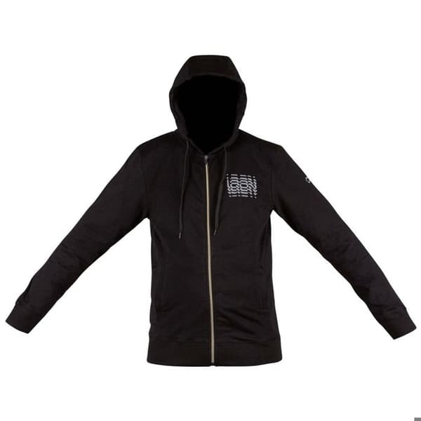 Iqon Explore Q zip hoodie - svart