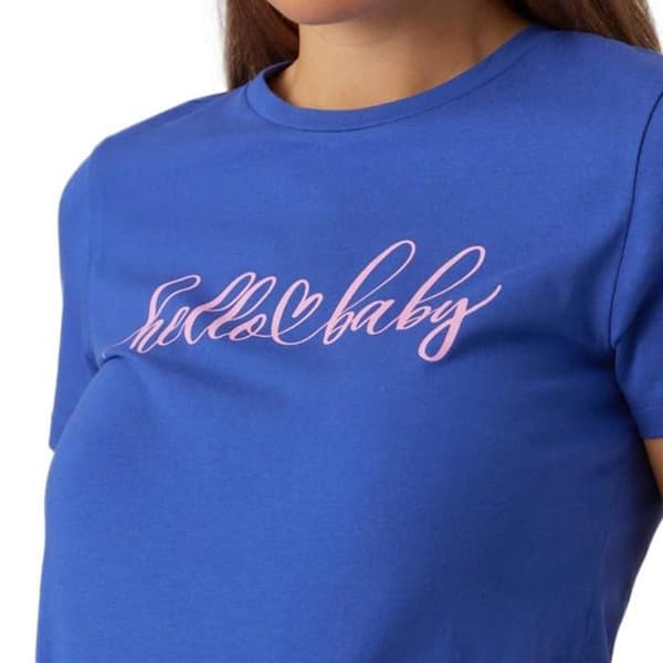 T-shirt Blå Kvinna Mamalicious Somya