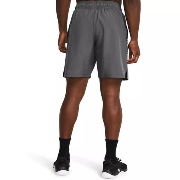 Kort Tissé Teknik - Under Armour - Man - Grå - 100% Polyester - Regular Passform