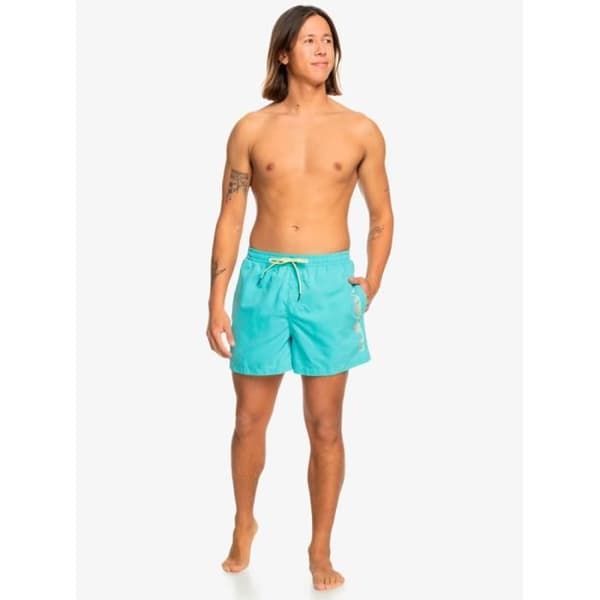 Quiksilver badbyxor för män. 100 % återvunnen polyester.