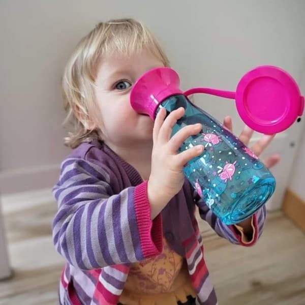 Barnflaska 360° Antivisning och Ergonomisk 350 ml
