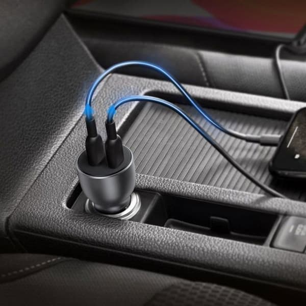 Nätadapter - UGREEN - 70594 - 2x USB - 5 A - Grå