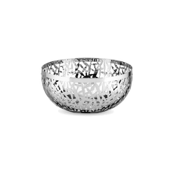 Fruktskål - Alessi - Kaktus - Rostfritt stål 18/10 - 21,1 cm - Elegant design