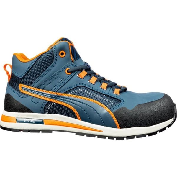 Puma Crosstwist S3 HRO SRC höga säkerhetsskor - Marin