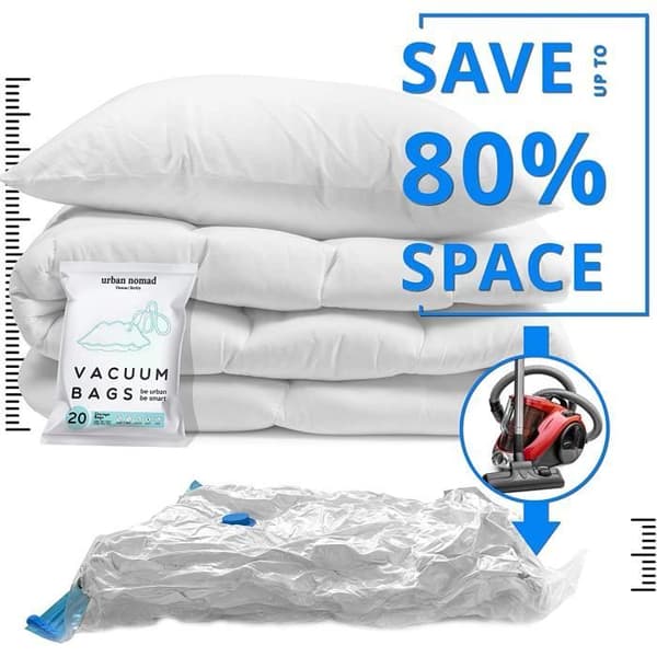 Urban Nomad Säck för Vakuumförpackning Kläder Pack om 20