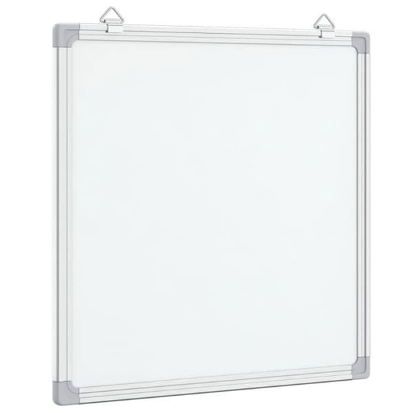VIDAXL Magnetisk whiteboard 60 x 60 cm aluminiumram