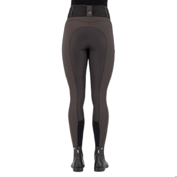 Euro-Star Athletic leanline full grip ridbyxor för kvinnor - mocca