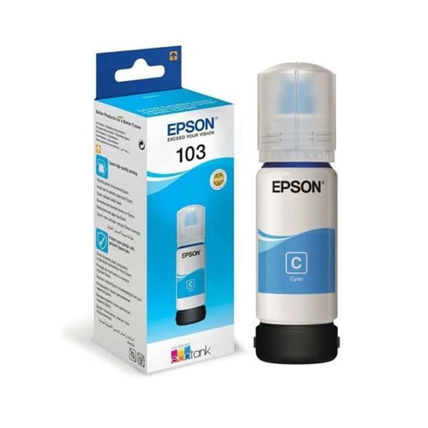 Epson 103 Ink Refill Kit - Cyan - Bläckstråle - Förpackning med 1 - 65 ml