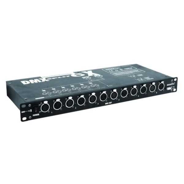 Eurolite DMX Split 6X 6-kanals DMX-distributör