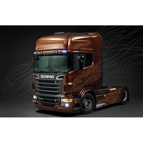 Modelllastbil: Scania R "Black Amber"